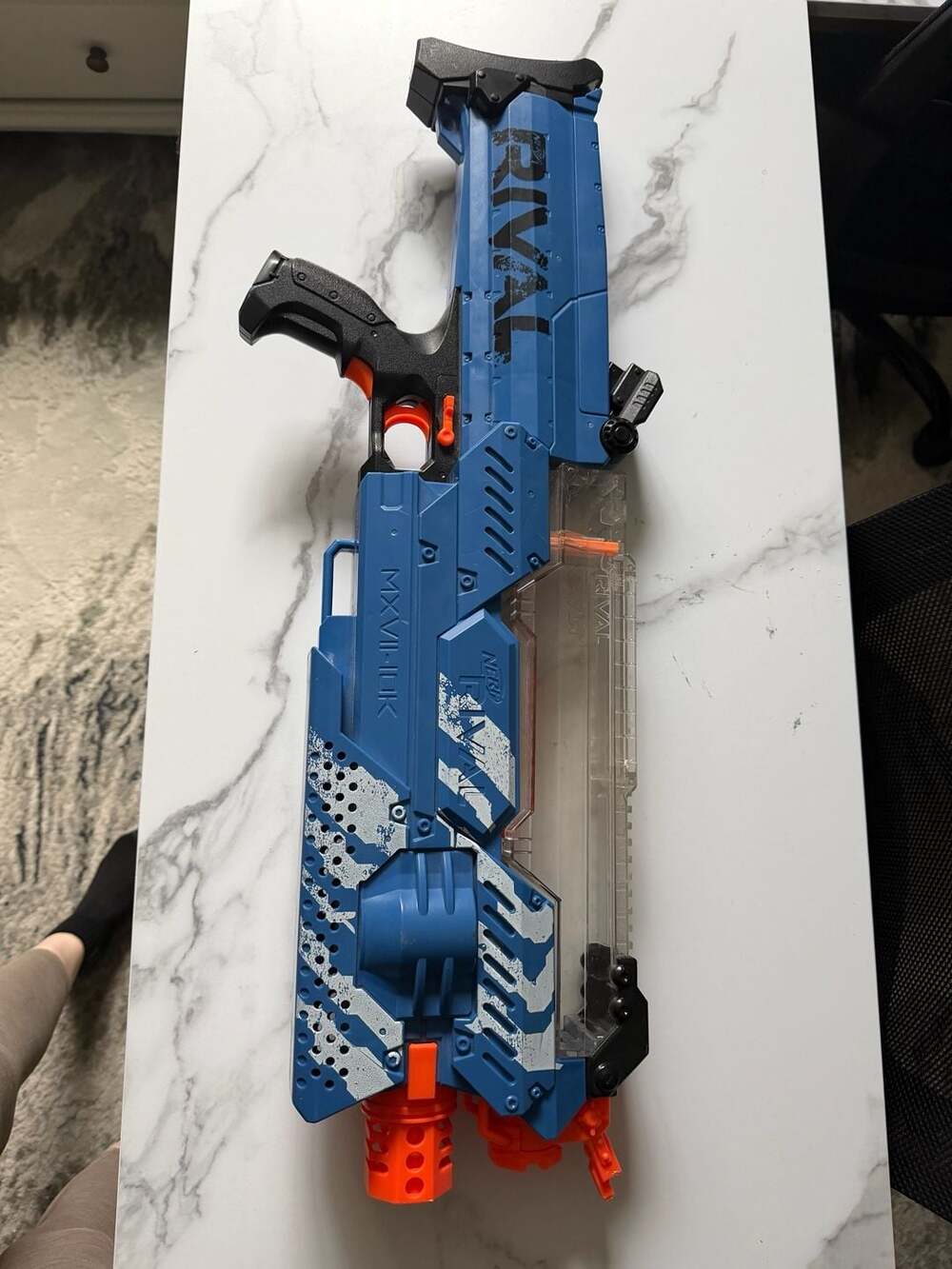 Nerf Rival Nemesis MXVII-10K Blaster Blue